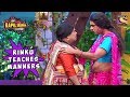 Rinku talks about manners  the kapil sharma show