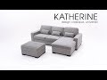 Katherine canap dangle  pouf