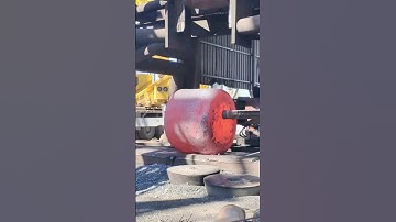 Forged giant cylinder | Amazing heavy duty forge video #forgings