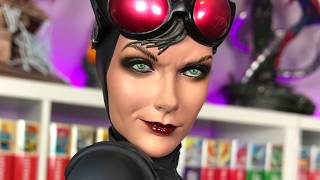 CATWOMAN Statue Unboxing & Review | SIDESHOW COLLECTIBLES | DC COMICS