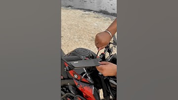 Super Look Mirror Installed in Yamaha MT15 😍 awesome look #mirror #installation #bikemodification