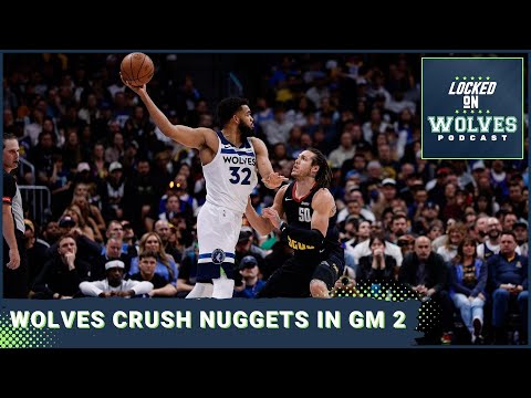 Minnesota Timberwolves defense stifles the Denver Nuggets as the Wolves take a 2-0 series lead