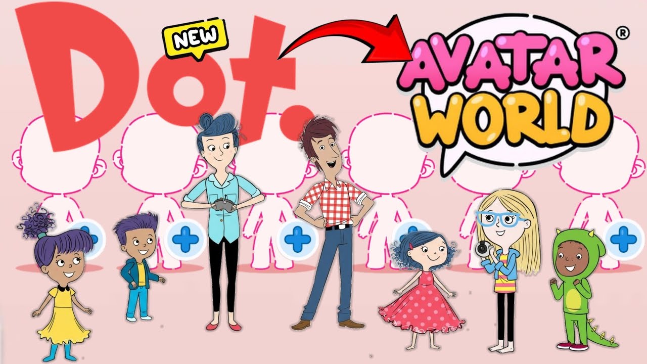 NEW How To Make DOT. Characters In Pazu Avatar World #pazuavatarworld # ...