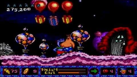 Toejam & Earl Panic On Funkotron Level 13: The Funkotronian Moon