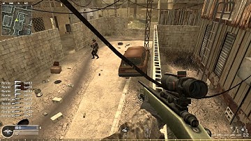 CoD 4 PC FFA Trickshotting On Bots Episode #2 TWO SHOTS!!