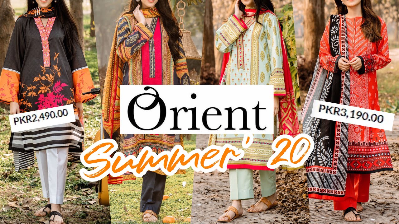 Orient Summer Collection 2020 with Prices YouTube