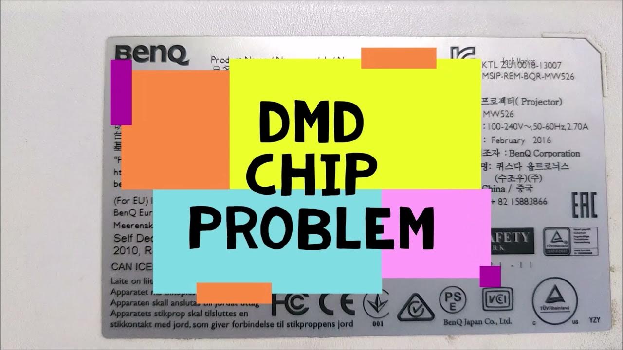 BENQ Projector DMD Chip Problem Solved YouTube