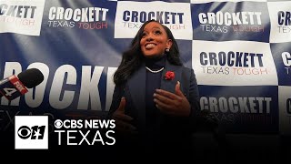 A review of Jasmine Crockett's campaign launch for U.S. Senate in Texas, political dominoes