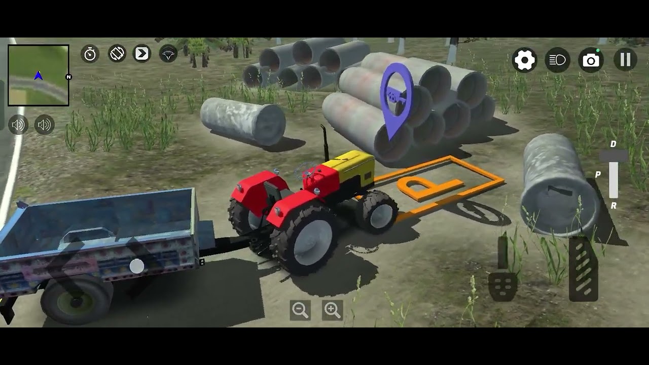 Indian tractor mission #@SK gaming007