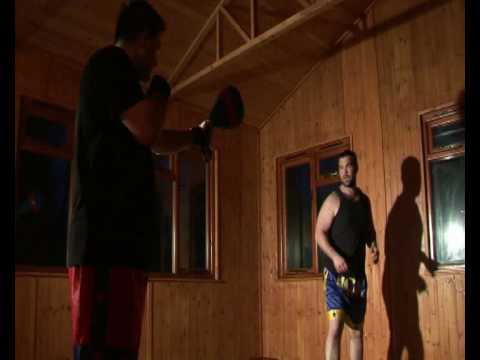 Charlie Neale Jump Split Leg Hook Kick - NDM Martial Arts Camberley, Farnborough, Fleet Kickboxing