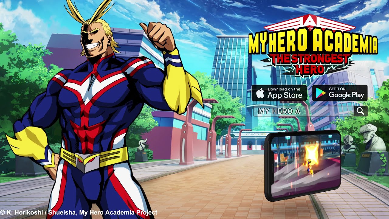 Crunchyroll Games Releases My Hero Academia: The Strongest Hero Mobile Game