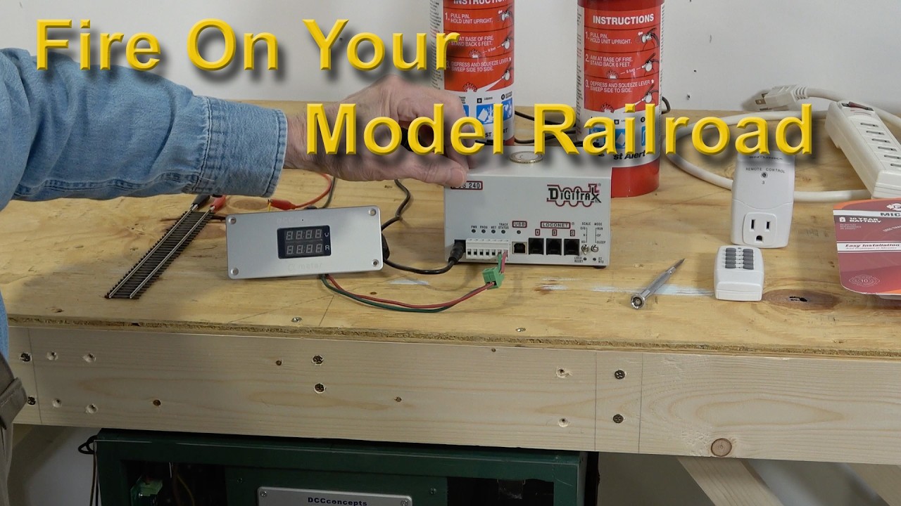 Fire On Your Model Railroad (414)