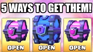 5 WAYS TO GET MAGICAL & SUPER MAGICAL CHESTS IN CLASH ROYALE! (Different Methods Explained) screenshot 3