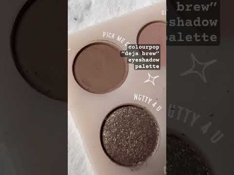 Deja Brew Colourpop Eyeshadow Palette