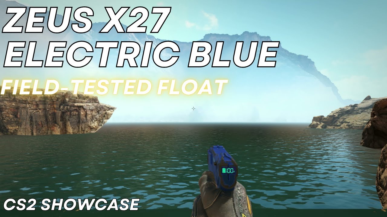 Zeus x27 Electric Blue (Field-Tested) | CS2 Skin Showcase 