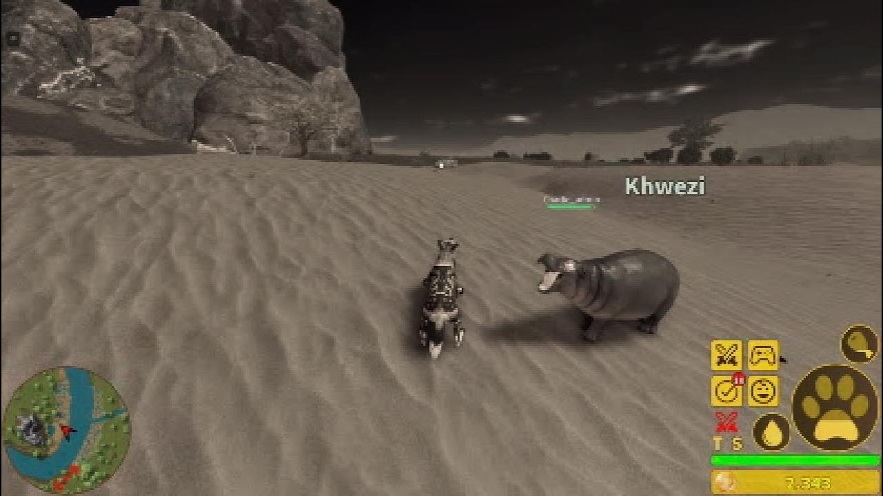 Roblox: I WAS JUST TRYING TO EAT IN SAVANNAH LIFE BUT THEN I GET OUTPLAYED!!!