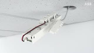 Movion® Emergency Lighting: how to install: Escape route lighting recessed mounted ceiling