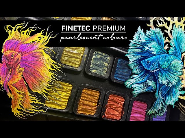 FINETEC Premium Pearlescent Colors Review - Doodlewash®