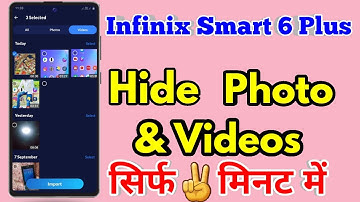 how to hide photo and videos in infinix smart 6 plus| infinix smart 6 plus hide photo and videos
