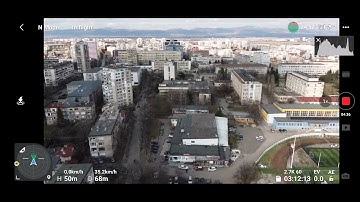 DJI Mini 2 - Strange Fly App Effect! (Screen Recording)