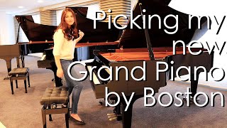 Behind the Scenes: Picking my new piano by Boston - designed by Steinway & Sons