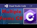 How to use Multiple Forms in C# WinForms || Pass Data Between Forms