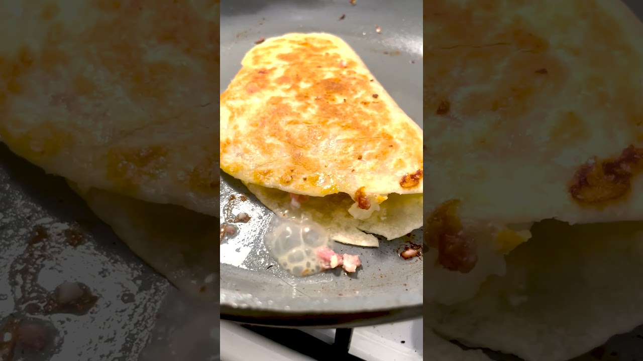 Rise & Puff Ham Egg & Cheese Quesadillas