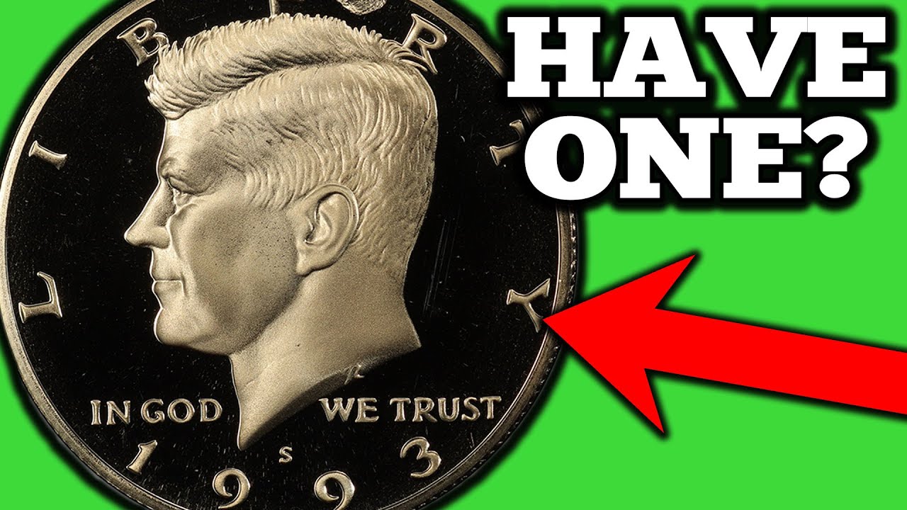 1993 Kennedy Half Dollar Coin Errors! - YouTube