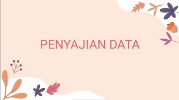 PENYAJIAN DATA MENGGUNAKAN MINITAB