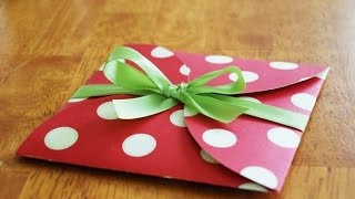 Сделать подарочный конвертик своими руками. Мастер класс для взрослых и детей Сделать подарочный конвертик своими руками. Мастер класс для взрослых и детей