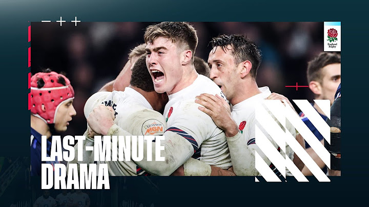 Extended Highlights: England v France 2025 Six Nations