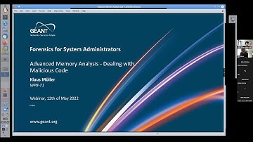IT Forensics for System Administrators II - Advanced Memory Analysis | 12 May 2022