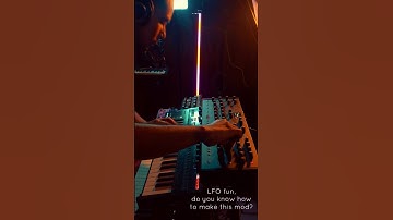 LFO Fun, do you know how to make this mod? #lfo #synthwave #synthesizer #edm #electronicmusic