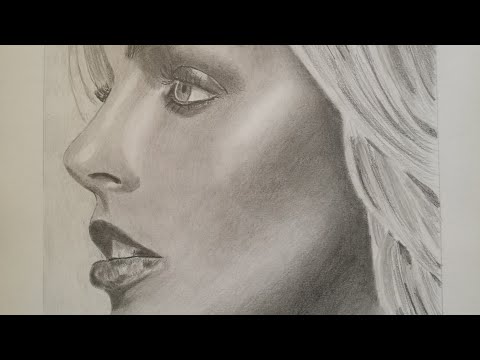 Comment Dessiner Un Visage De Femme Au Crayon Pas A Pas Youtube