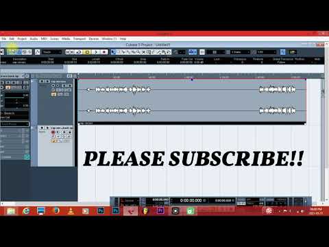 HOW TO CONVERT  STEREO VOCALS TO MONO VOCALS IN CUBASE 5