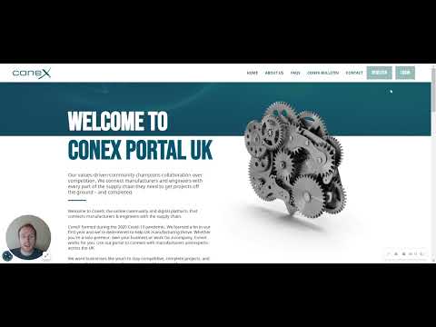 ConeX Portal - How to login to your account