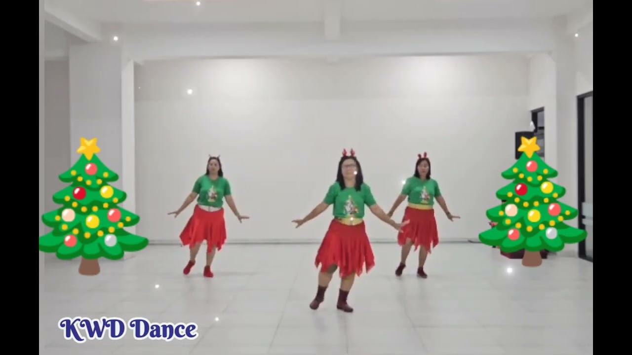 Rockin  Around the Christmas Tree - Line Dance - Choreo by Tayuka Karamoy 