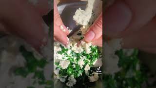 Blue Cheese Dressing ASMR using Loubalin sound blue cheese has mold in it