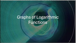 Graphs of Logarithmic Functions (old)