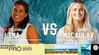Silvana Lima vs. Bronte Macaulay - Round Two, Heat 2 - Margaret River Women's Pro 2018