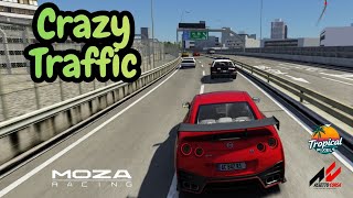 INSANE 🤯 Can I Drive Through REAL Traffic Without Crashing? Assetto Corsa With 2Real Traffic Mod screenshot 2