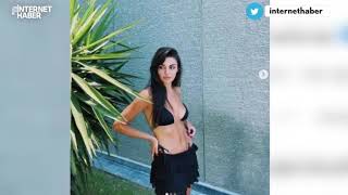 Hande Erçel, Bi̇nlerce Li̇ralik Bi̇ki̇ni̇si̇ Ve Fi̇zi̇ği̇yle Göz Kamaştirdi