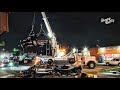 Deadly Crash Aftermath &amp; Clean-Up | EAST LA, CA    12.26.23