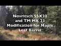 Novritsch SSX23  and TM MK23 Maple Leaf Modification