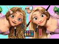 Paper Dolls Dress Up   Rapunzel make up beauty