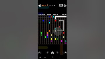 How To Solve Flow Free Premium 14x14 Mania Level 7 Hard Board Walk Through Solution Walkthrough