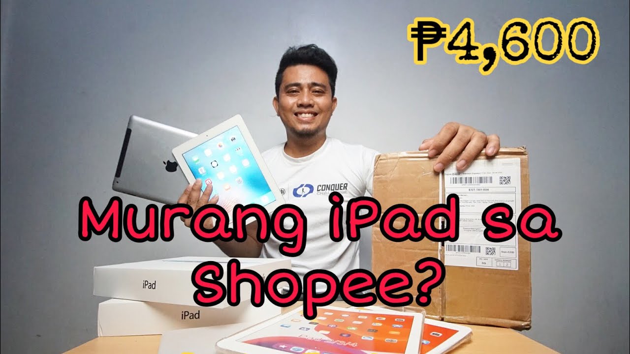 Murang iPad sa Shopee! With Freebies