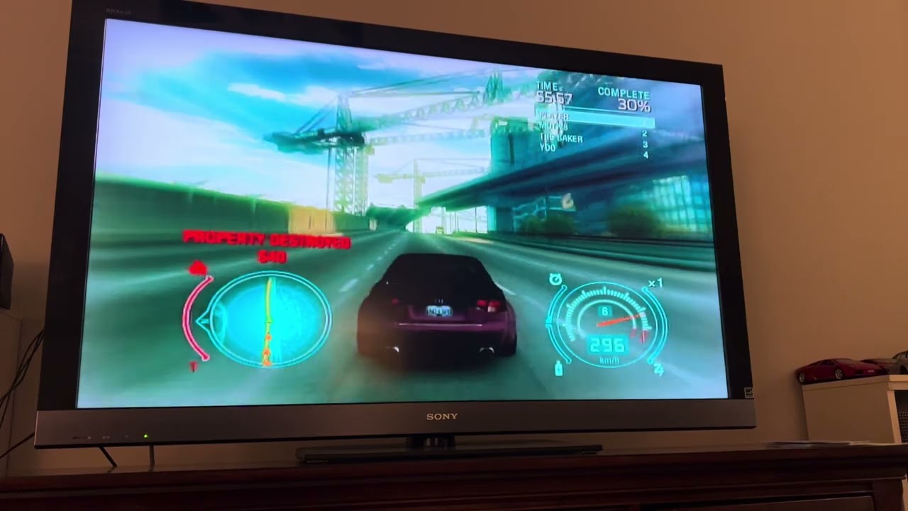 Need For Speed Undercover PS3 Sprint Silver Pro 