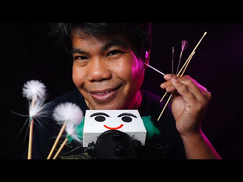ASMR Thai | Fast ⚡ Ear Cleaning (No Talking) แคะหู ปั่นหูเร็วๆ เป่าหูให้พัคจีซัง