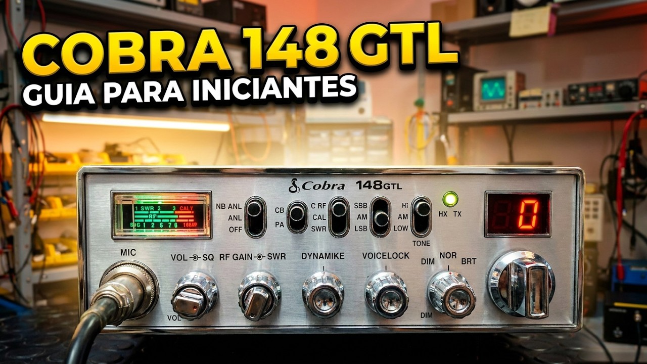 PXJF PARA INICIANTES COBRA 148 GTL REVIEW YouTube